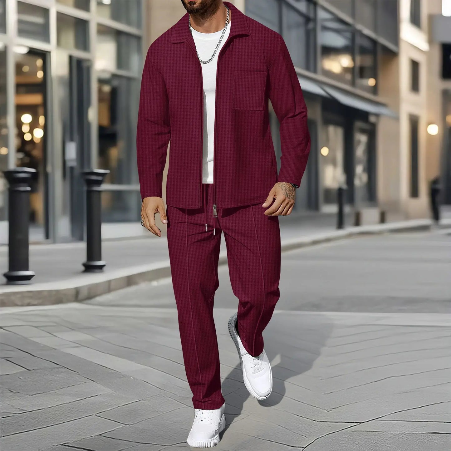 Conjunto Moderno – Chaqueta y Pantalón