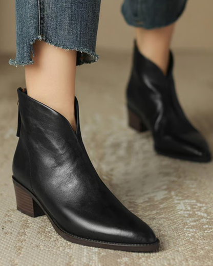 CAMILA™ | BOTINES DE LUJO CON TACÓN BAJO