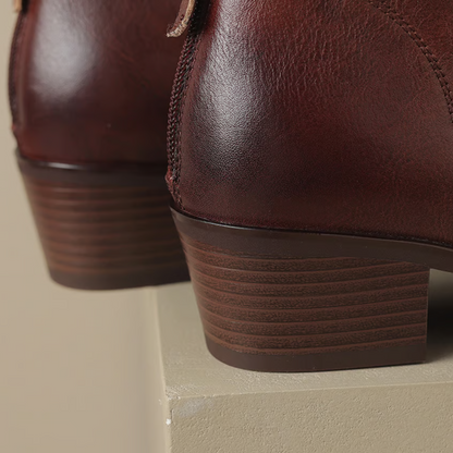 CAMILA™ | BOTINES DE LUJO CON TACÓN BAJO