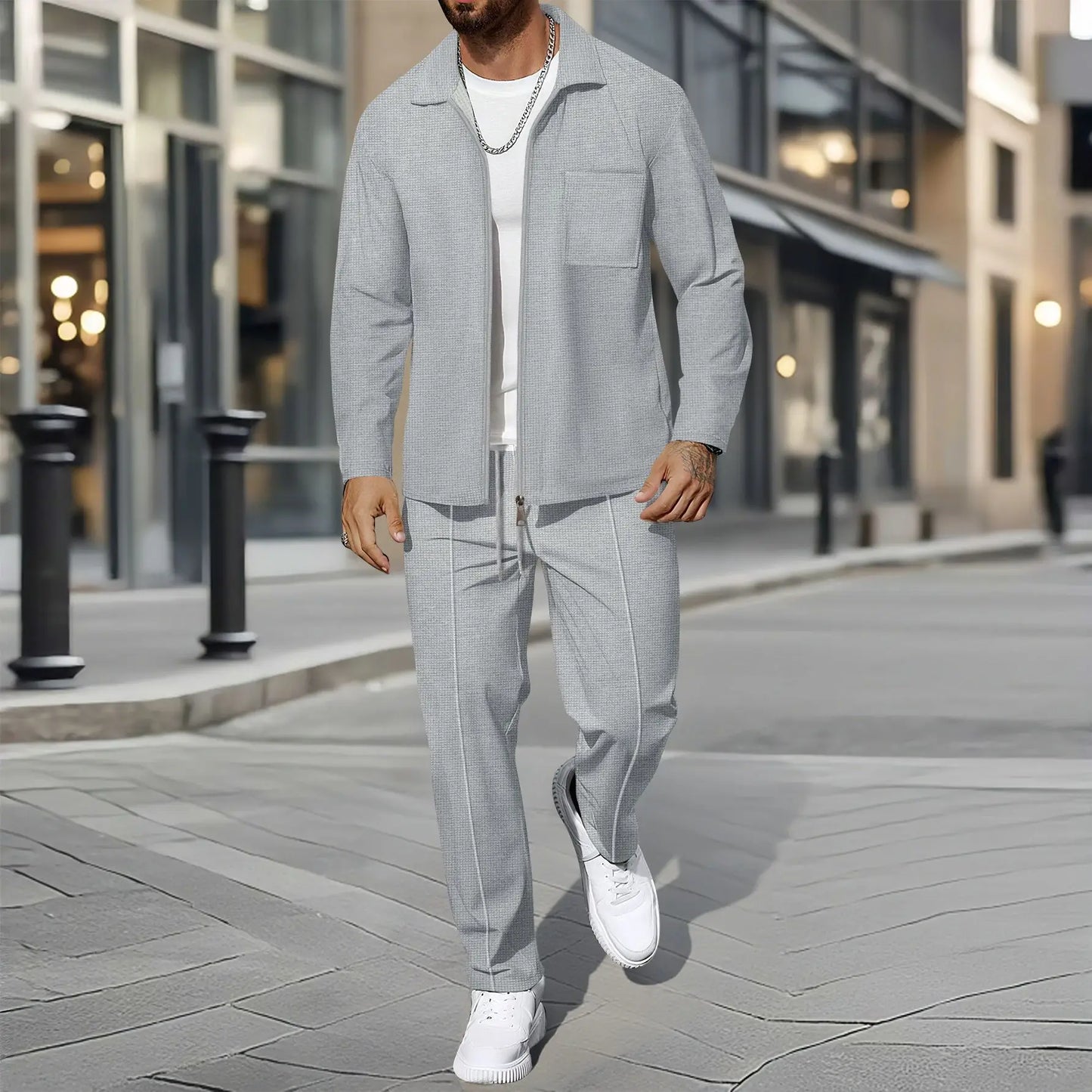 Conjunto Moderno – Chaqueta y Pantalón
