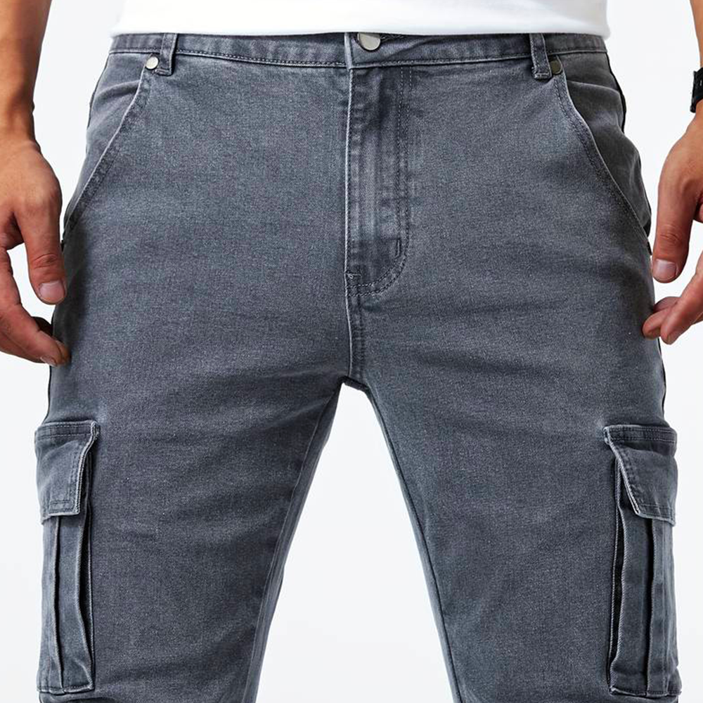 Vaqueros cargo elásticos